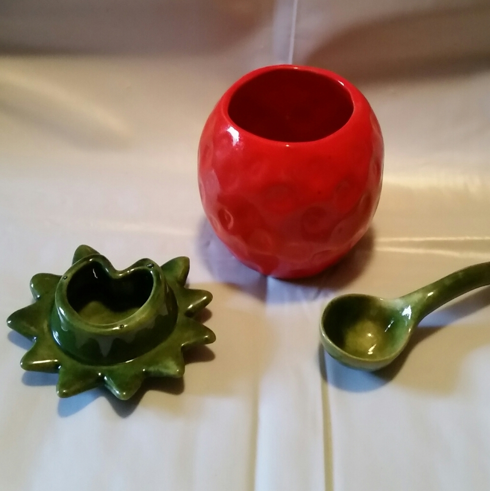 Vintage sugar strawberry used  condition